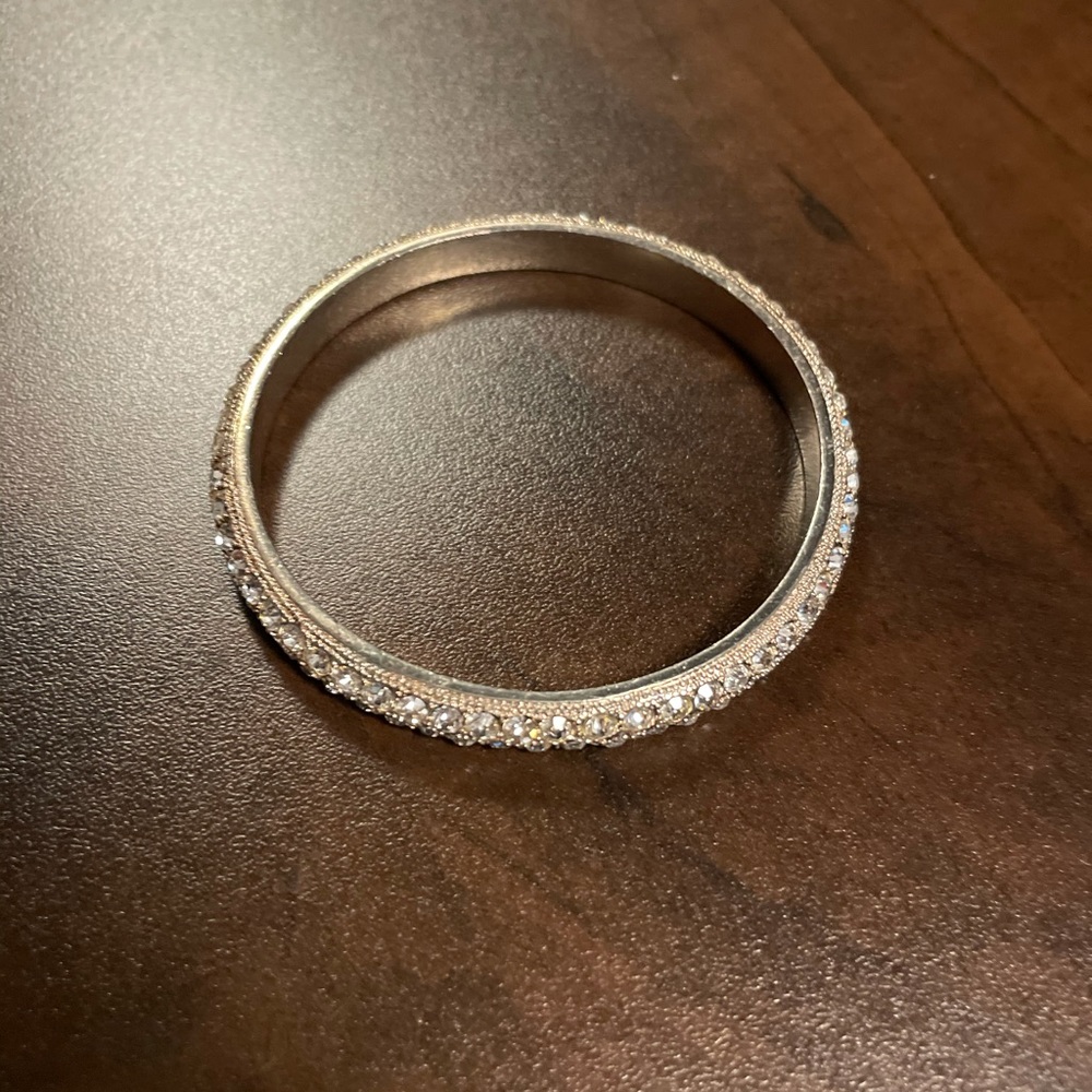Rhinestone bangle